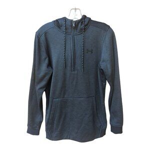 Under Armour Men's Pullover‎ Half Zip Fleece Lined Hoodie Size Small